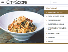 Tablet Screenshot of cityscopemag.com